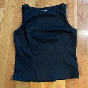 COPY - Black boat neck top